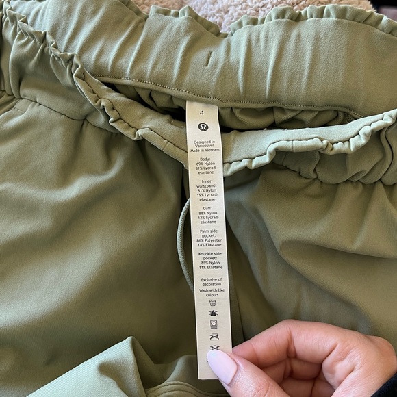 Stretch High Rise Jogger Full Length - Picture 4 of 5